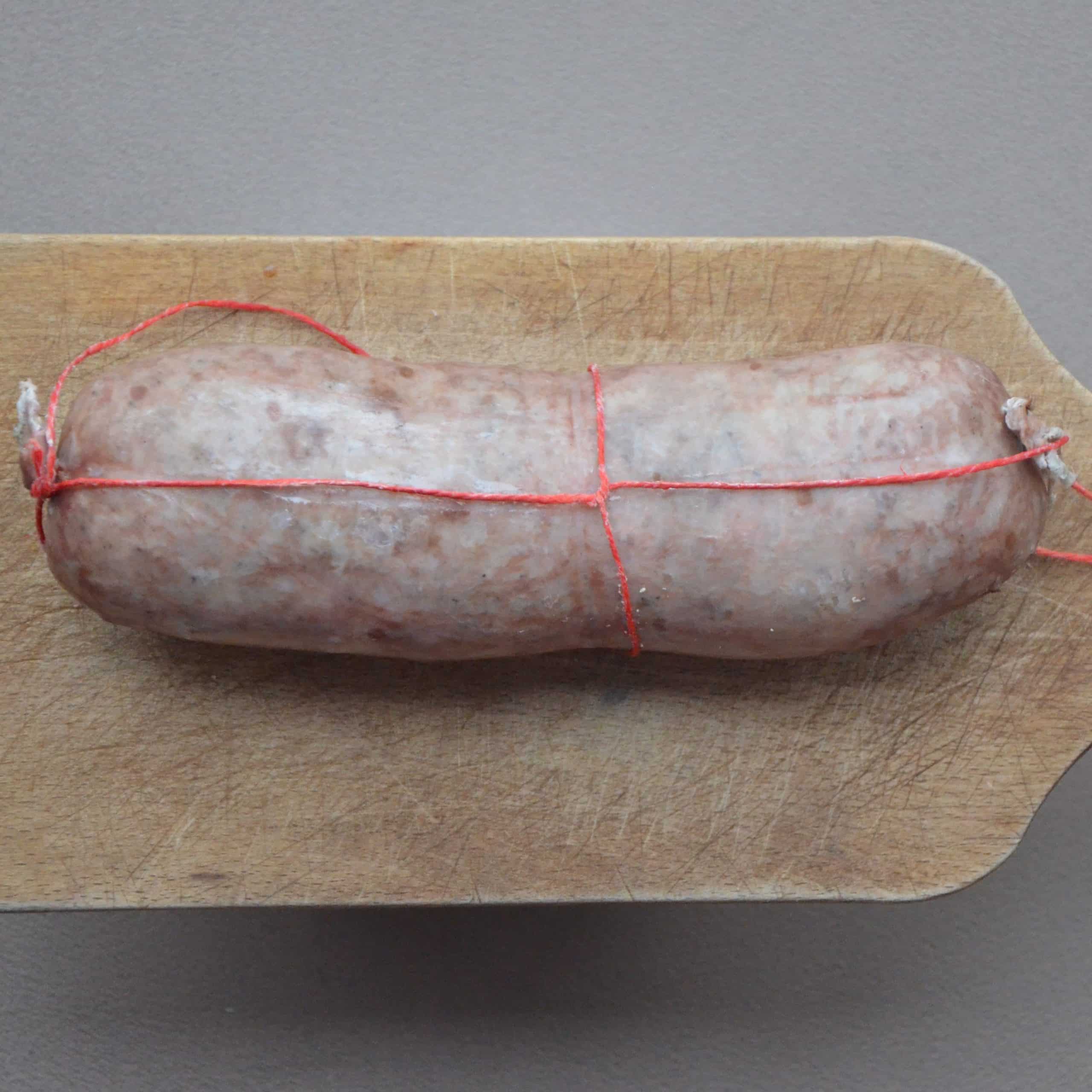 saucisse à cuire sans nitrites