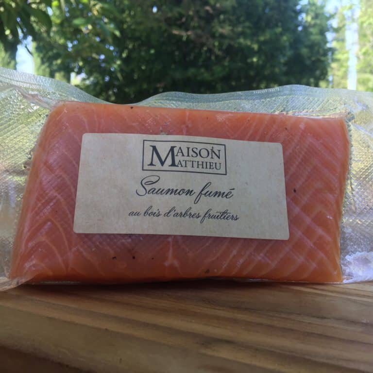 saumon fumé bio artisanal