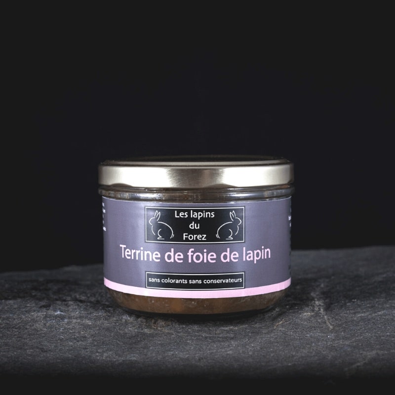 Terrine de foie de lapin 180g