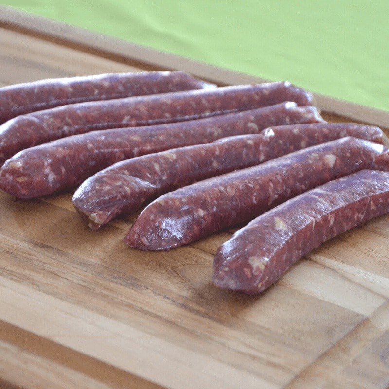 Saucisses de boeuf épicées 500g