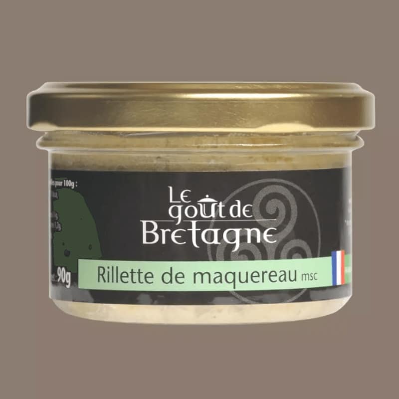 Rillettes de maquereau bio 90g