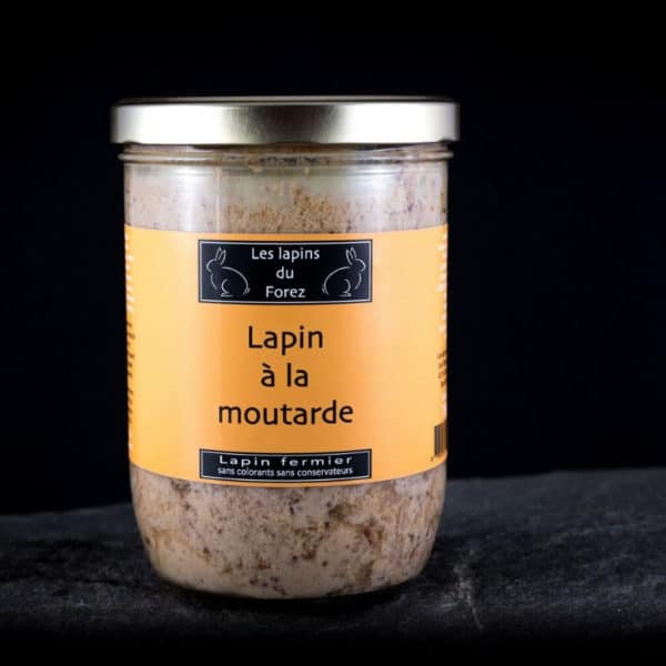 lapin à la moutarde