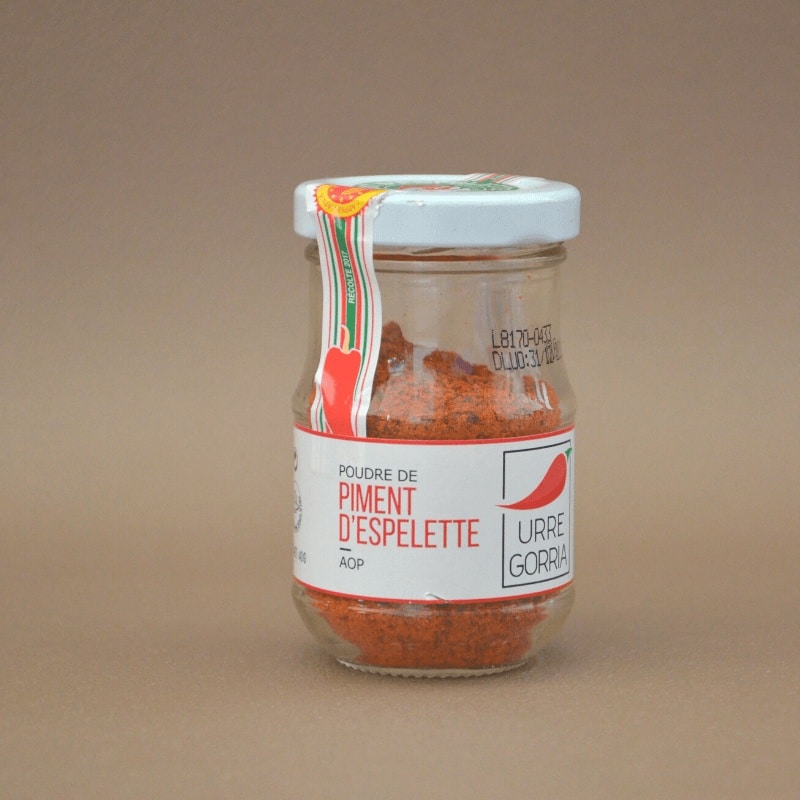 Poudre de piment d'Espelette AOP 40g