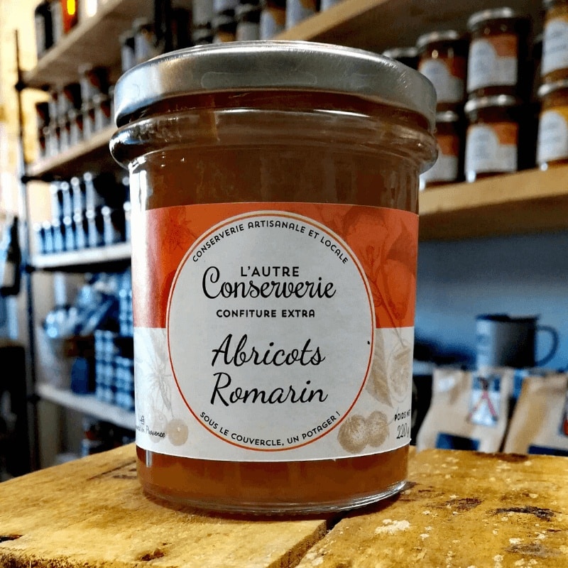 confiture abricot romarin