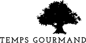 Logo de Temps Gourmand en noir et blanc