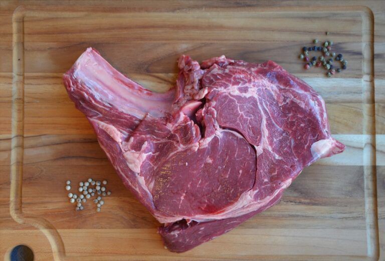 côte de bœuf basse température