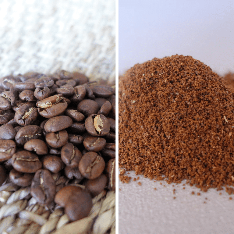 Café moulu VS Café en grain