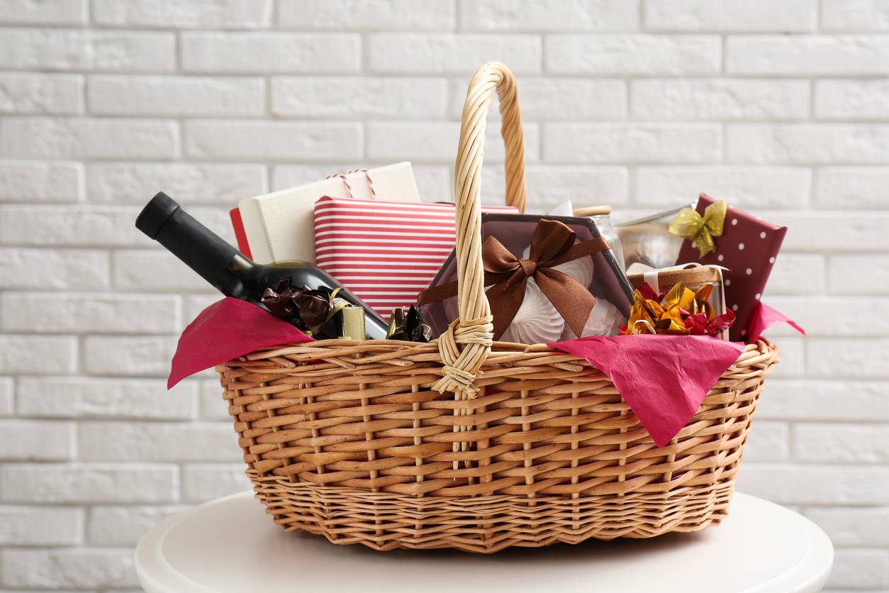 offrir cadeau gourmand panier garni